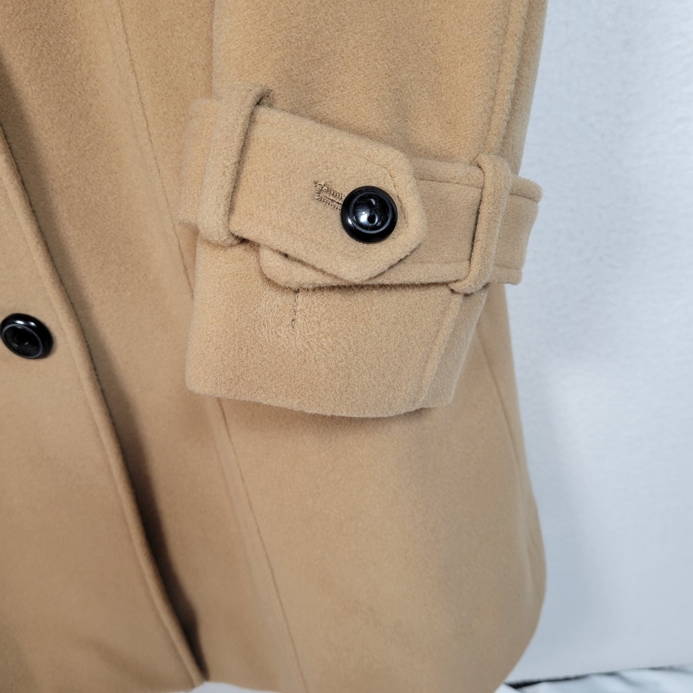Cole Haan Tan Belted Coat - Picture 6 of 11